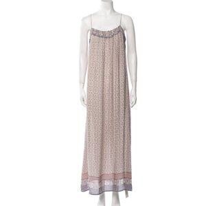 Vince Dress Maxi Silk Spaghetti Straps Vaca Summer Comfy Size 4